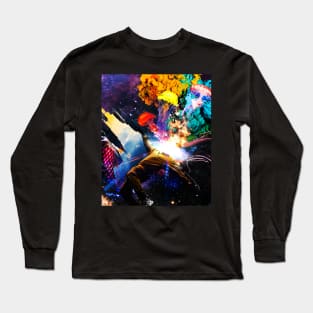 Astro Jelly Fish Urban Dancer Long Sleeve T-Shirt